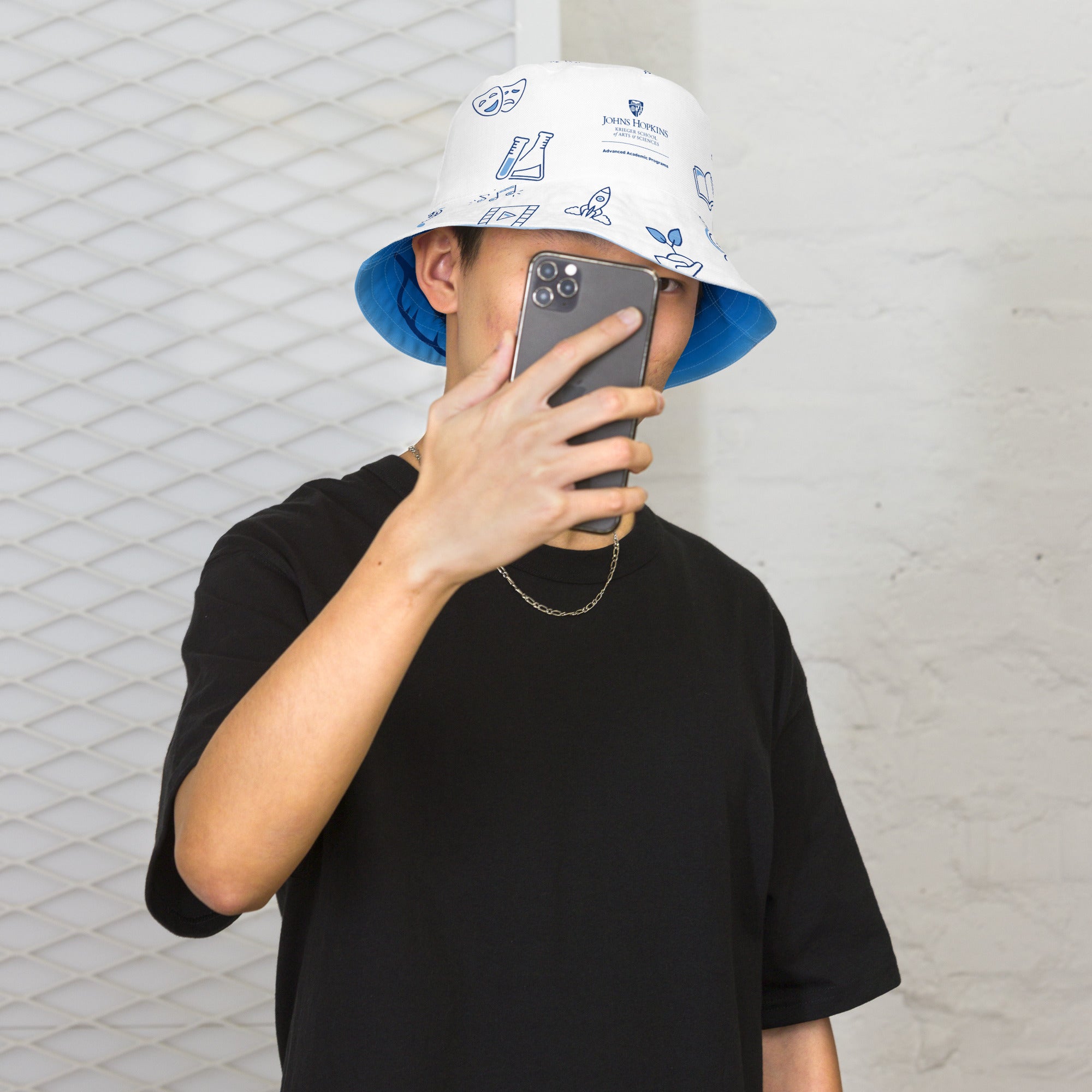 Reversible Bucket Hat – Johns Hopkins University Advanced